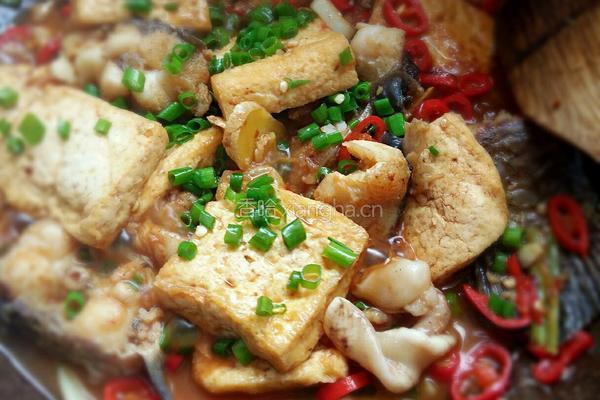 豆腐烧鱼的做法图解10