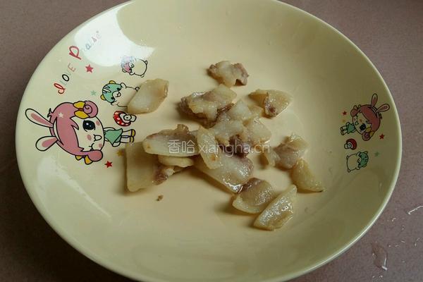 香菇炒肉的做法图解5