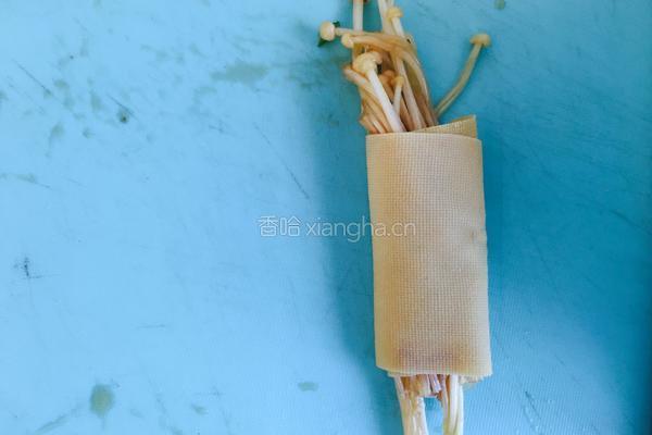 干豆腐卷金针菇～的做法图解6