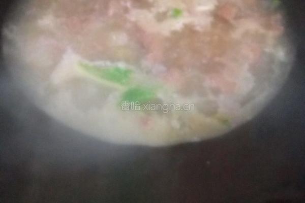 猪肝汤的做法图解9