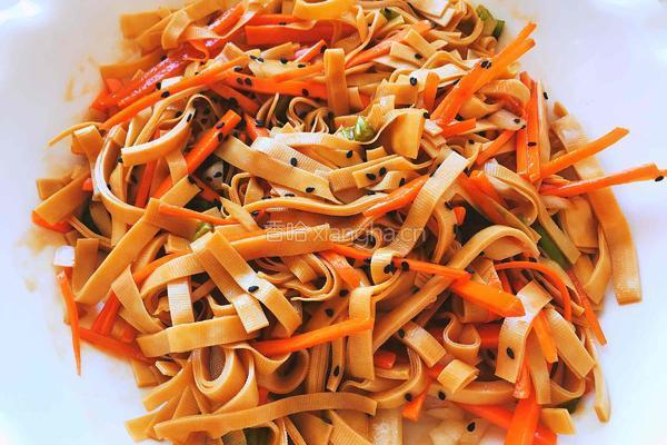 凉拌干豆腐～的做法图解6