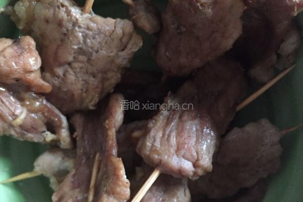 自制烤牙签肉
