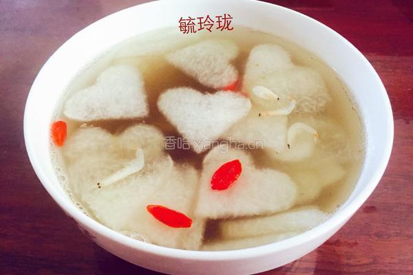 冬瓜海米汤的做法图解7