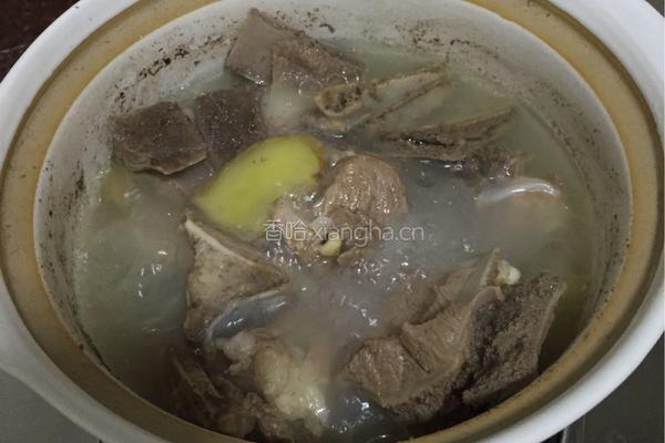 扇骨薏米冬瓜汤的做法图解6