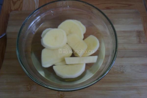 香煎土豆肉饼的做法图解1