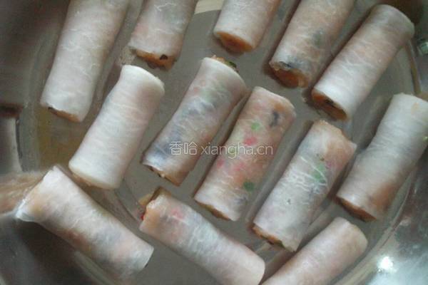 白萝卜鸡肉卷的做法图解9