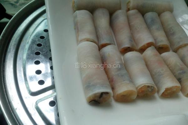 白萝卜鸡肉卷的做法图解11