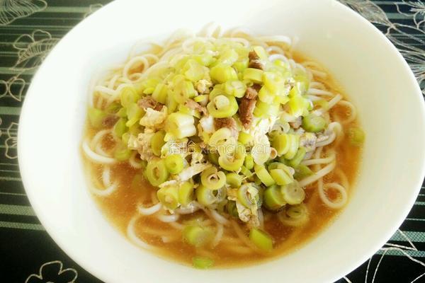 豆角卤子面的做法图解10
