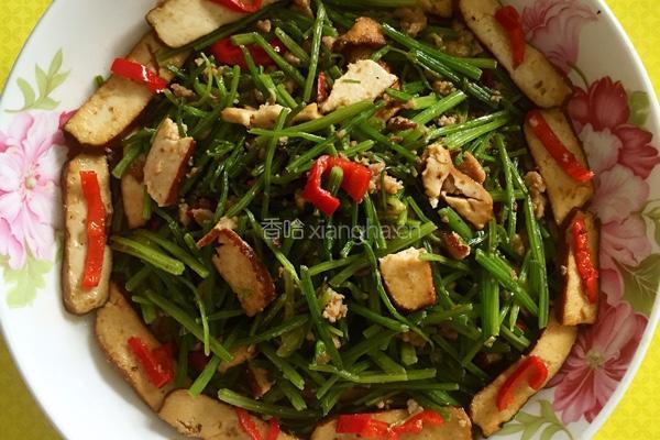 芹菜炒香干的做法图解8