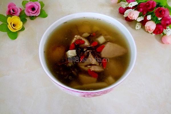 鸡骨草茯苓养肝汤的做法图解5