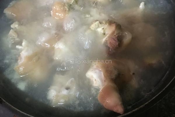 花生猪手的做法图解3