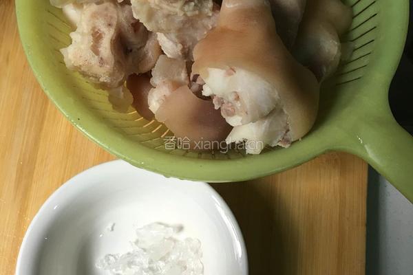 花生猪手的做法图解5