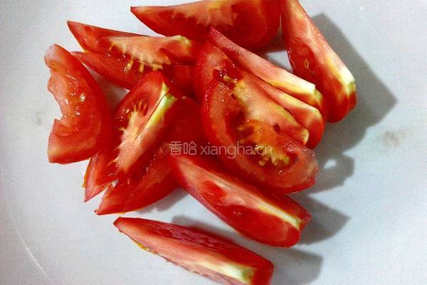 西红柿炒丝瓜的做法图解2