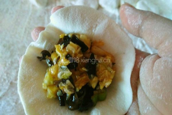 白菜木耳饺子的做法图解8
