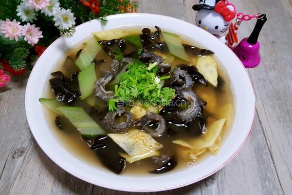 海参汤的做法图解5
