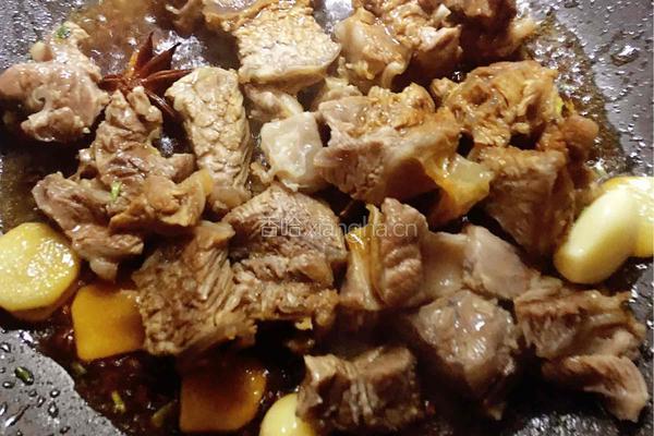 番茄土豆炖牛腩的做法图解6
