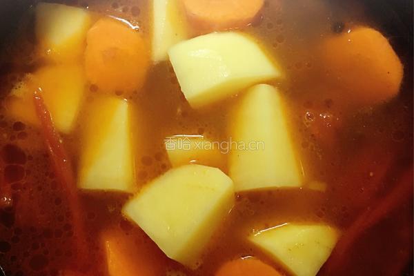 番茄土豆炖牛腩的做法图解10
