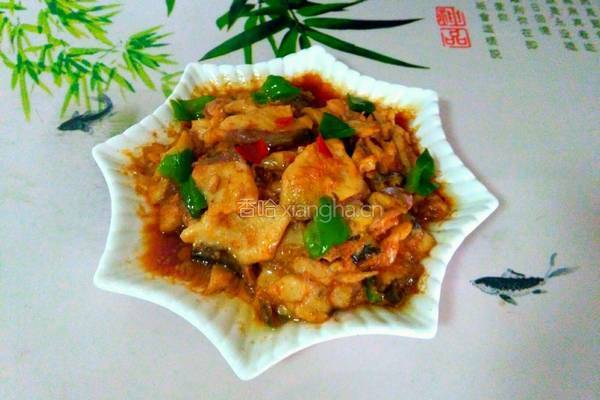 红烧草鱼片的做法图解13