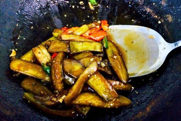 蚝油茄子的做法图解7
