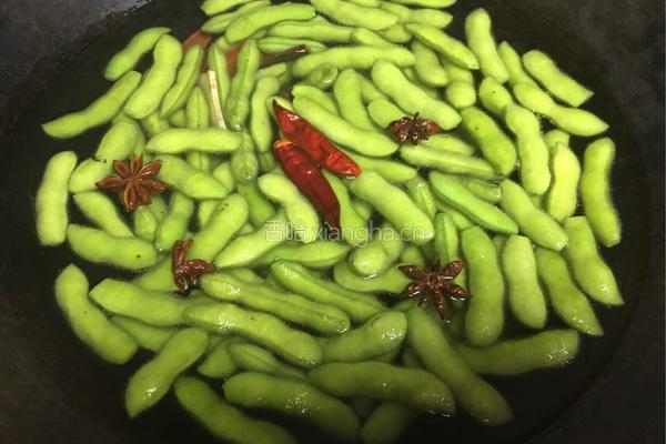 香糟毛豆的做法图解6