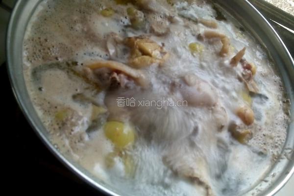 余甘煮鸡的做法图解4
