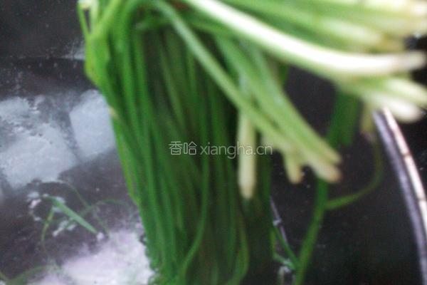 凉拌韭菜的做法图解6