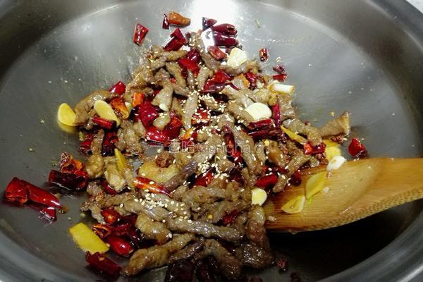 干煸牛肉的做法图解9