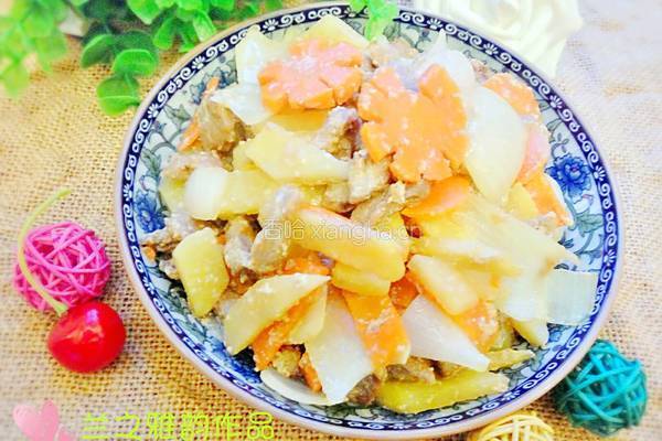 牛肉炒洋葱土豆的做法图解9