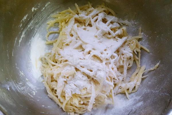 土豆丝饼的做法图解3