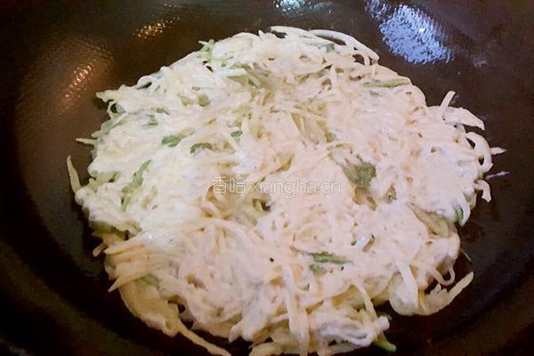 土豆丝饼的做法图解6