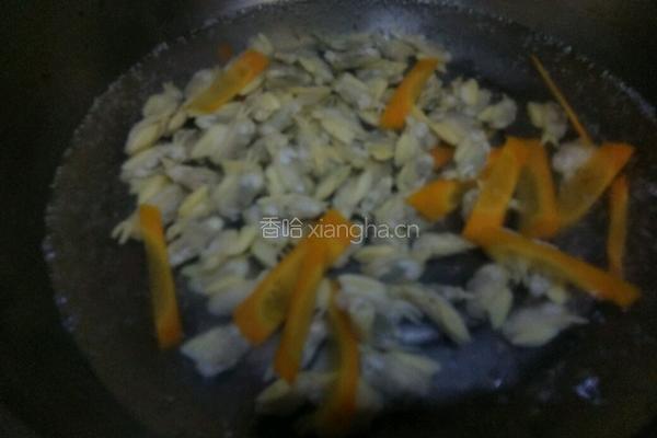 凉拌蚬子肉的做法图解5
