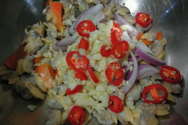 凉拌蚬子肉的做法图解6