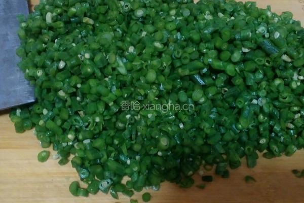 豇豆馅饺子的做法图解5