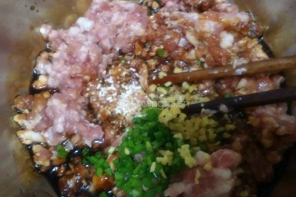 豇豆馅饺子的做法图解10