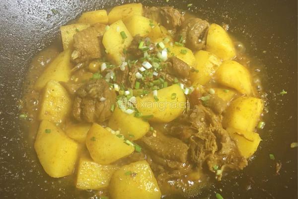 土豆咖喱鸡的做法图解8