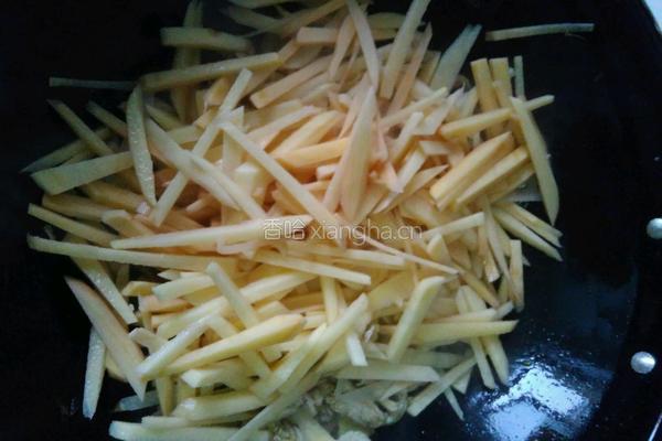 土豆炒肉丝的做法图解10