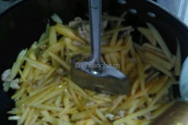 土豆炒肉丝的做法图解11