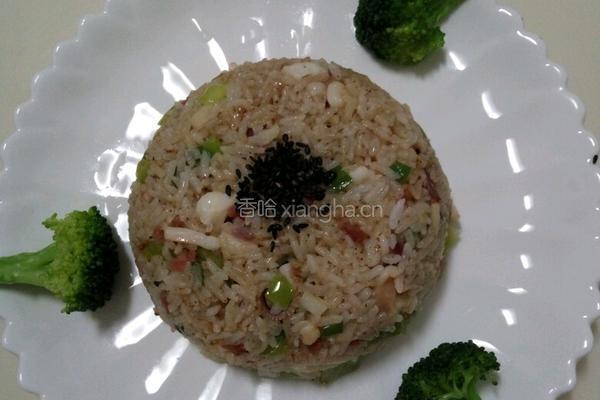 尤鱼柠檬汁炒饭的做法图解10