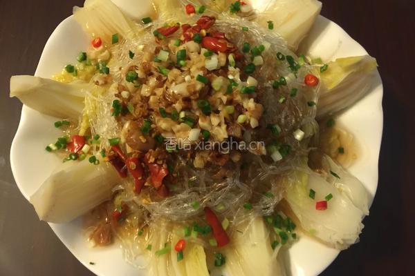 蒜蓉粉丝娃娃菜的做法图解13