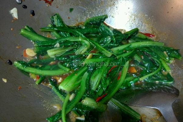 蚝油油麦菜的做法图解7