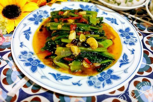 蚝油油麦菜的做法图解9