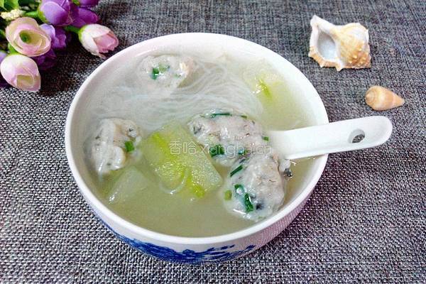 粉丝丸子汤的做法图解9