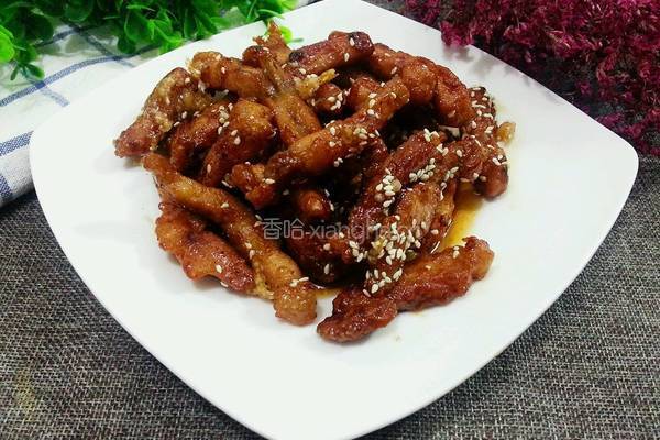 糖醋排条的做法图解13