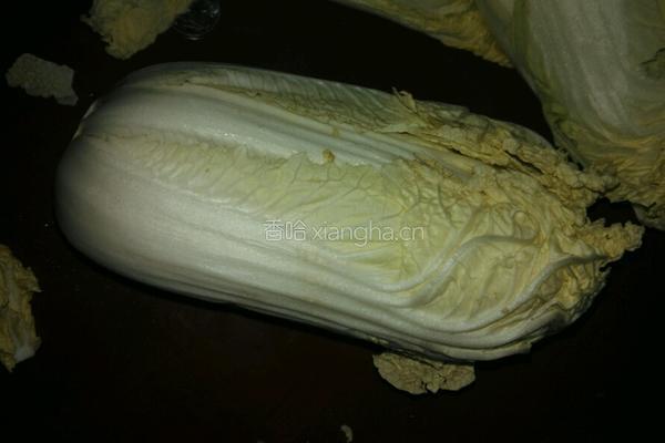 生拌娃娃菜的做法图解1