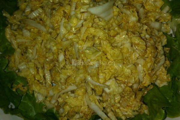 生拌娃娃菜的做法图解5