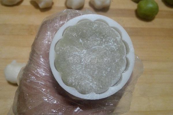 抹茶冰皮月饼的做法图解8