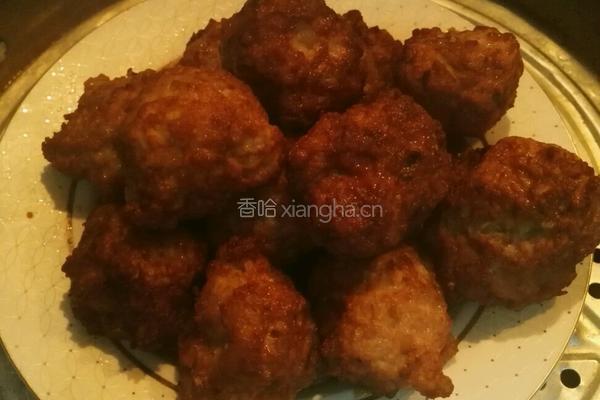 自制猪肉丸的做法图解13