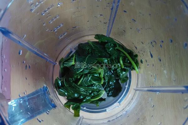 红薯叶饼的做法图解4