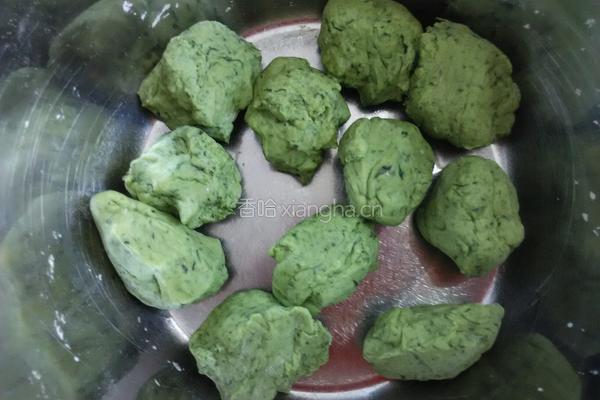 红薯叶饼的做法图解9
