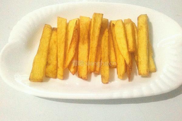 自制薯条的做法图解4